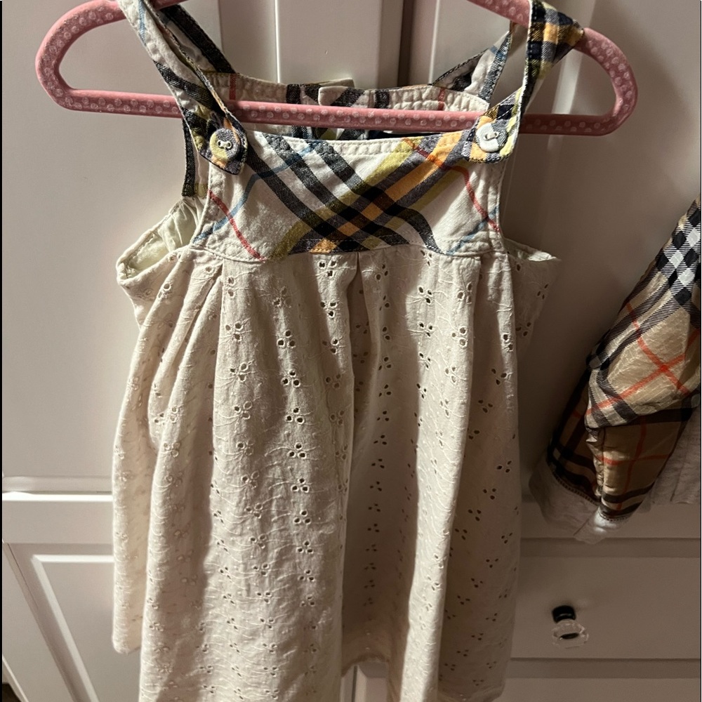 Classic Burberry size 3 sleeveless dress